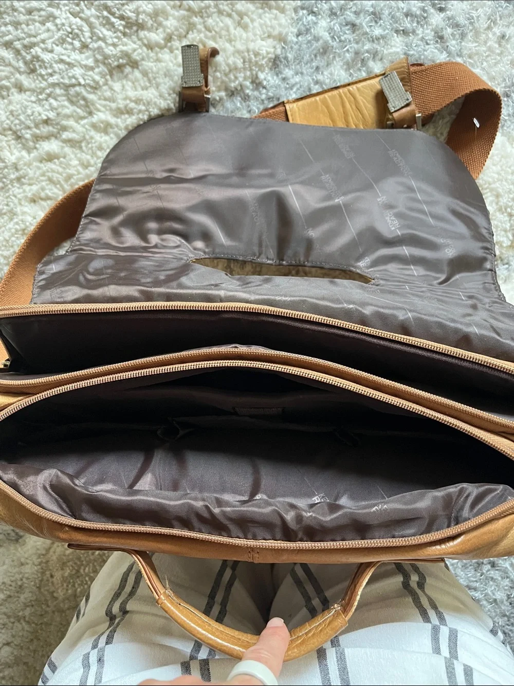 Kenneth Cole Reaction leather thick